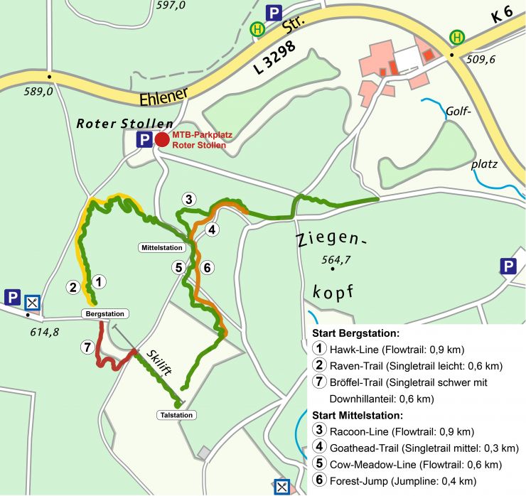 2023 Karte Trailpark